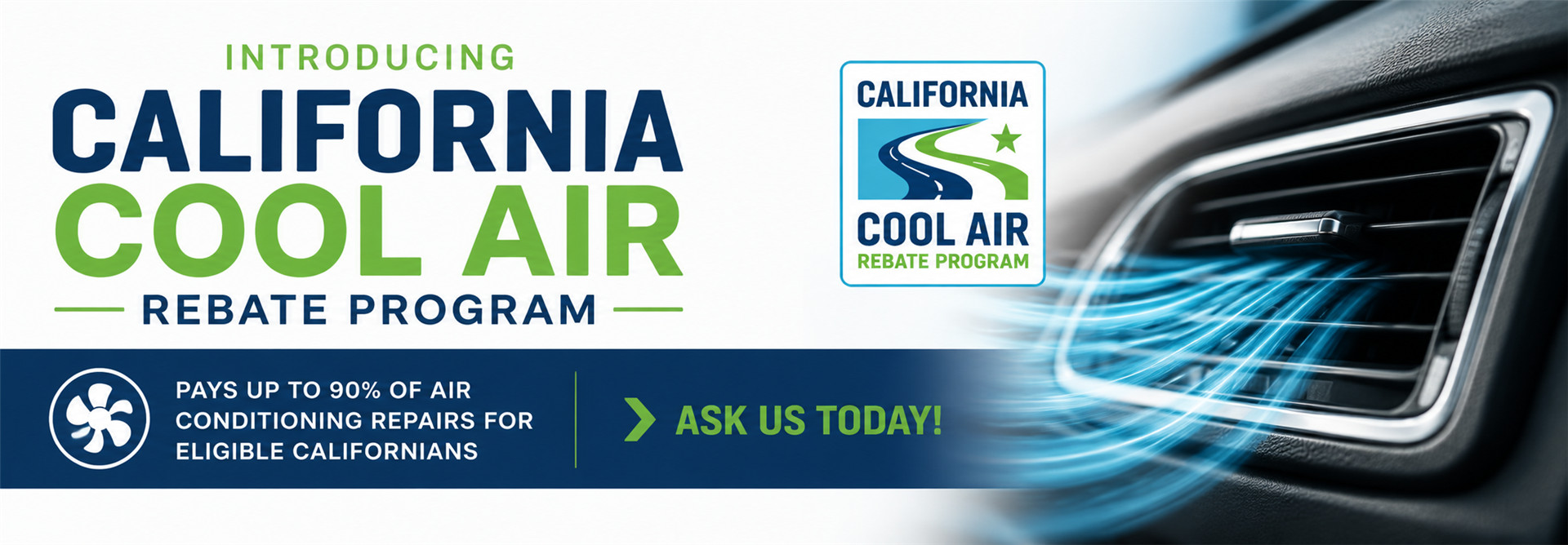 CA Cool Air Rebate Program Banner 2026 2